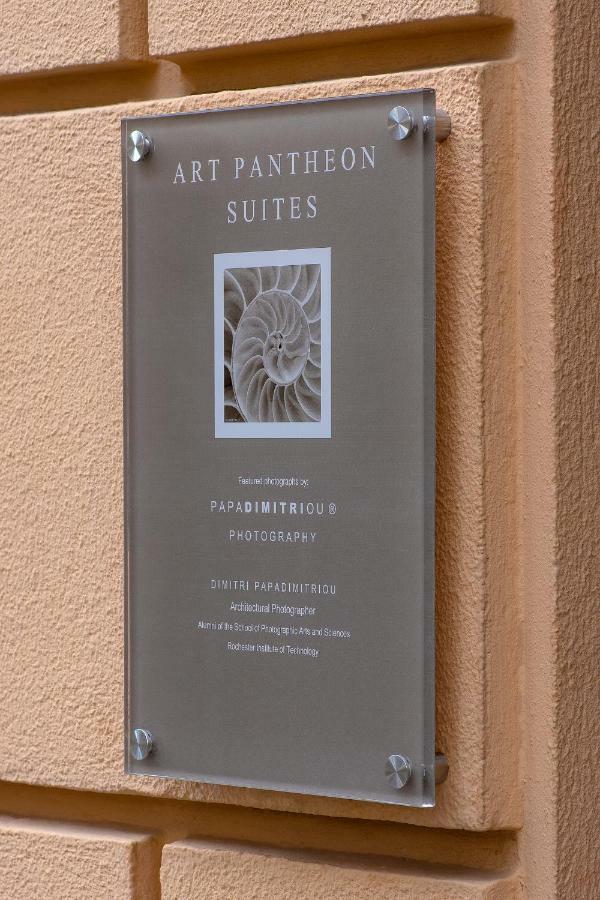 Art Pantheon - Suites & Apartments Atenas Exterior foto